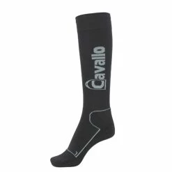 Cavallo Simo Socks -Farm House Tack Sales Shop 001021 Cavallo Simo.Unisex.Functional.Sock Graphite.Dusty .Mint