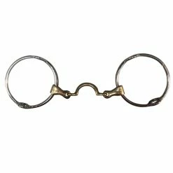 Jump'in Large Ring Gag Bit With High Port