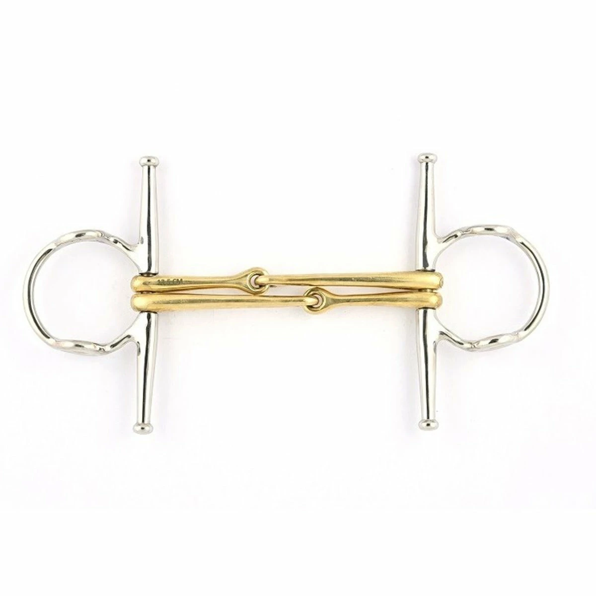 Jump'in Double Mouthpiece Full Cheek Gag Bit 1 Jump'in Double Mouthpiece Full Cheek Gag Bit