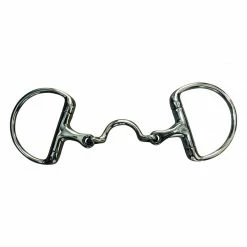 Jump'in Blocked High Eggbutt Bit