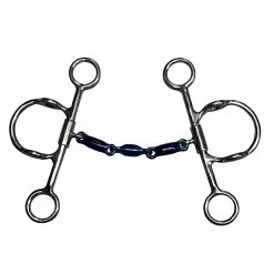 Jump'in Waterford Blue Steel Elevator Gag Bit