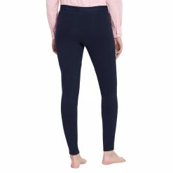TuffRider Ladies Cotton Schooling Tights -Farm House Tack Sales Shop 10004 479 15 nvy 4