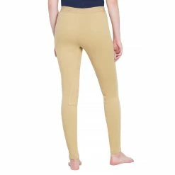 TuffRider Ladies Cotton Schooling Tights -Farm House Tack Sales Shop 10004 479 17 LtTn 4