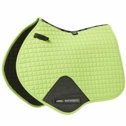 Weatherbeeta Prime Jump Saddle Pad -Farm House Tack Sales Shop 1000747 WB Prime.Jump .Shaped.Pad Lime.Green