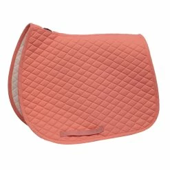 TuffRider Basic All Purpose Saddle Pad 54 TuffRider Basic All Purpose Saddle Pad -Farm House Tack Sales Shop 100410 258 JPC TuffRider.Basic .All .Purpose.Saddle.Pad Neon.Peach2