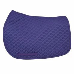 TuffRider Basic All Purpose Saddle Pad 41 TuffRider Basic All Purpose Saddle Pad -Farm House Tack Sales Shop 100410 deep.wisteria 1