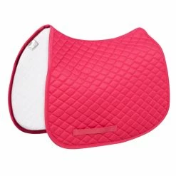 TuffRider Basic All Purpose Saddle Pad 44 TuffRider Basic All Purpose Saddle Pad -Farm House Tack Sales Shop 100410 hot.pink 2