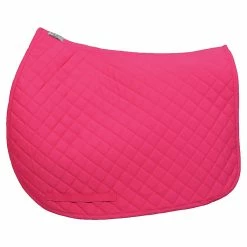 TuffRider Basic All Purpose Saddle Pad 55 TuffRider Basic All Purpose Saddle Pad -Farm House Tack Sales Shop 100410 neon.pink 1
