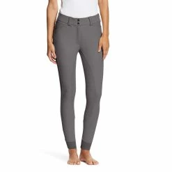 Ariat Women's Tri Factor Grip Full Seat Breeches - Seasonal Colors -Farm House Tack Sales Shop 10044945 trifactor plumgrey