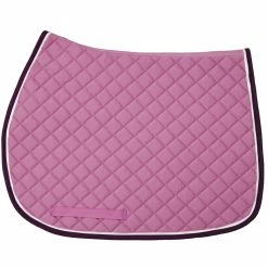TuffRider Basic All Purpose Pad With Trim And Piping 32 TuffRider Basic All Purpose Pad With Trim And Piping -Farm House Tack Sales Shop 100558 JPC TuffRider.Basic .AllPurpose.Saddle.Pad .Trim Piping Lilac.Purple.White