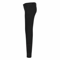 TuffRider Children's Starter Lowrise Pull-On Knee Patch Breeches -Farm House Tack Sales Shop 100567 479 16 black 4