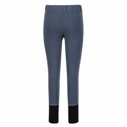 TuffRider Children's Starter Lowrise Pull-On Knee Patch Breeches -Farm House Tack Sales Shop 100567 479 35 denim 3