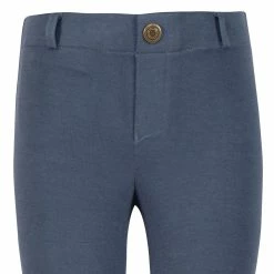 TuffRider Children's Starter Lowrise Pull-On Knee Patch Breeches -Farm House Tack Sales Shop 100567 479 35 denim 5