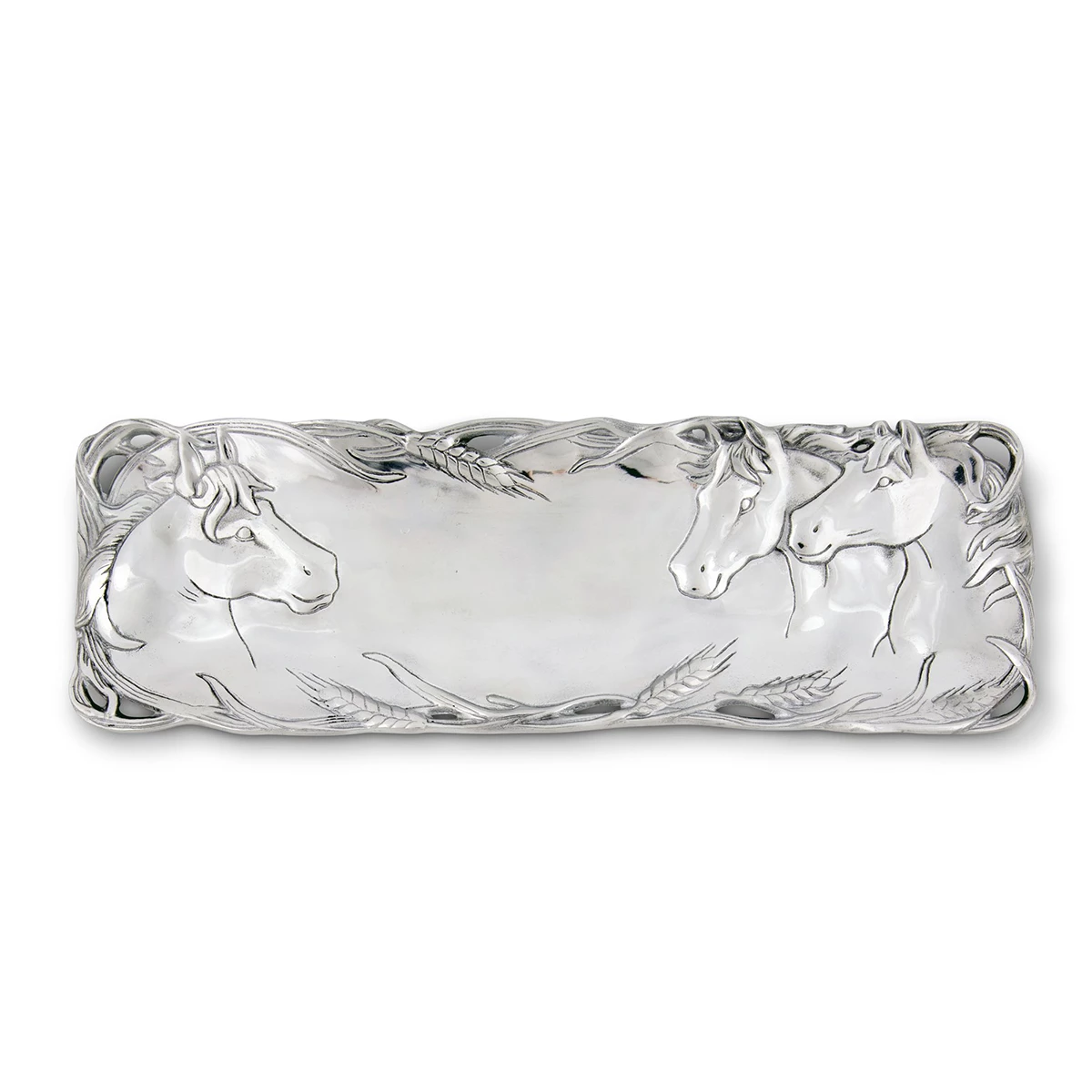 Arthur Court Horse Oblong Tray 1 Arthur Court Horse Oblong Tray