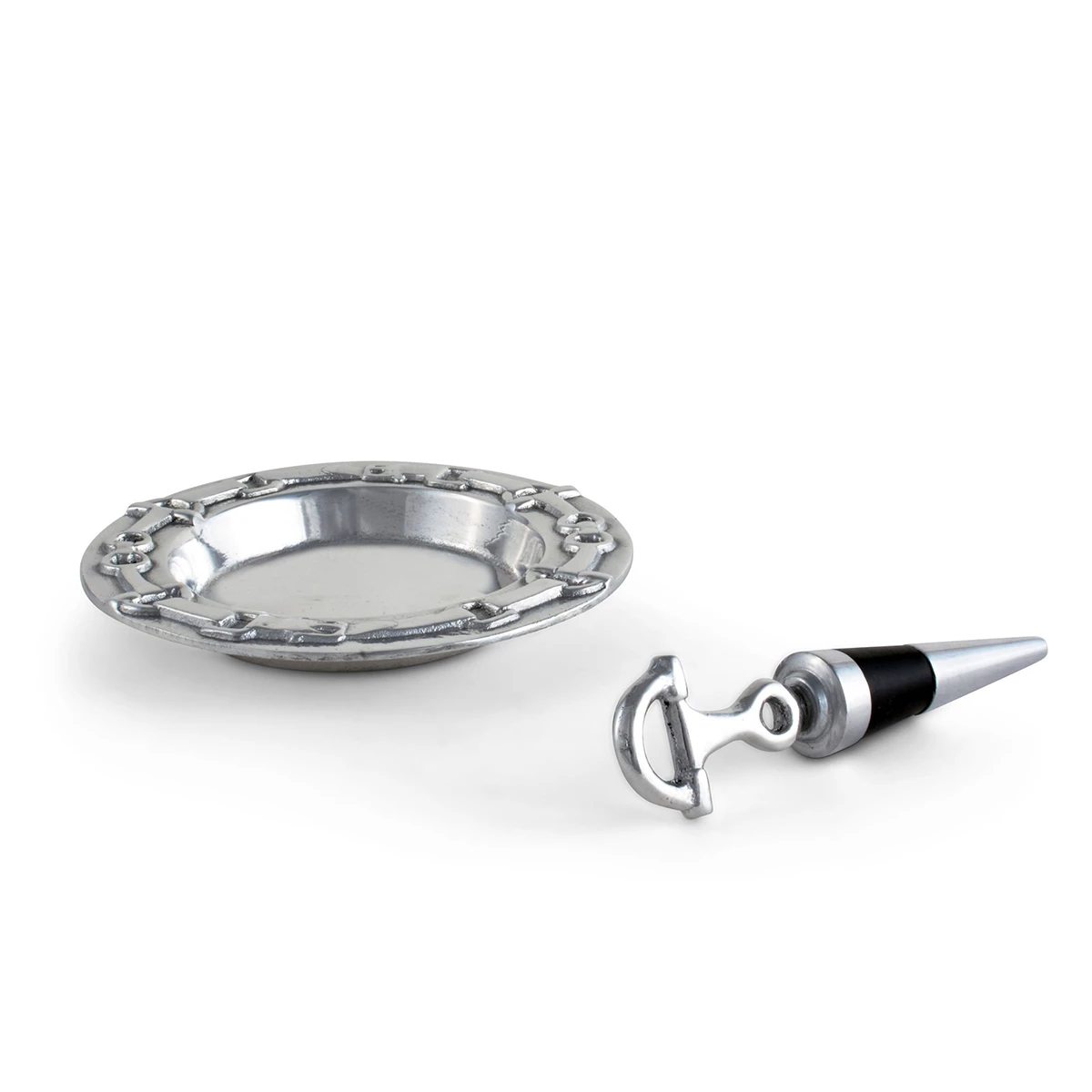 Arthur Court Equestrian Coaster / Stopper Set 1 Arthur Court Equestrian Coaster / Stopper Set