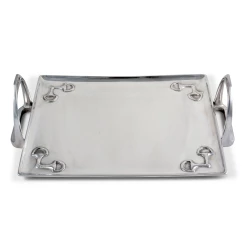 Arthur Court Equestrian Stirrup Tray - Large