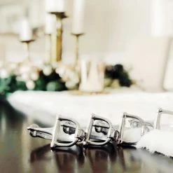 Arthur Court Bit Napkin Ring Set -Farm House Tack Sales Shop 115e12 arthur.court napkin.rings