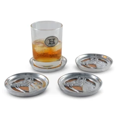 Arthur Court Equestrian Drink Coaster Set