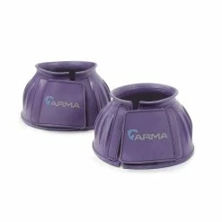 Arma Over Reach Bell Boots -Farm House Tack Sales Shop 134v Shires Arma.Over .Reach .Boots Purple
