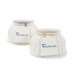 Arma Over Reach Bell Boots -Farm House Tack Sales Shop 134v Shires Arma.Over .Reach .Boots White