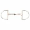 JP Korsteel Stainless Steel Hunter Dee Snaffle Bit
