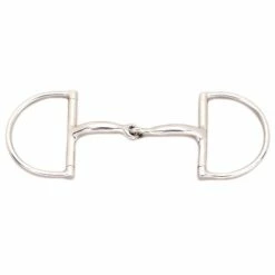 JP Korsteel Stainless Steel Hunter Dee Snaffle Bit