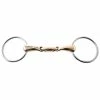 JP Korsteel Copper Mouth Oval Link Loose Ring Snaffle Bit