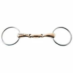 JP Korsteel Copper Mouth Oval Link Loose Ring Snaffle Bit