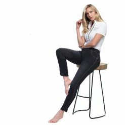 Goode Rider Equestrian Knee Patch Jean 23 Goode Rider Equestrian Knee Patch Jean -Farm House Tack Sales Shop 14900 8359 GR Eq.Jean .KP Black Sitting