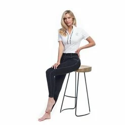 Goode Rider Vogue Full Seat Jean -Farm House Tack Sales Shop 14902 8859 Goode.Rider Vogue.Jean .FS Black LS