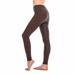 Goode Rider Energy Breech Full Seat -Farm House Tack Sales Shop 14907 5028 Goode.Rider Energy.Breech.F.S Hazelnut.Leopard Side