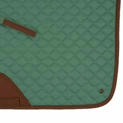 Sixteen Cypress Jumper Pad -Farm House Tack Sales Shop 16C JP CE C Jumper.Pad Celeste.Cognac Detail