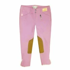 Tailored Sportsman Low Rise Front Zip Vintage Knee Patch Breeches -Farm House Tack Sales Shop 1967 eyecandy