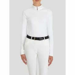 Equiline Long Sleeve CamiraC Competition Polo Shirt