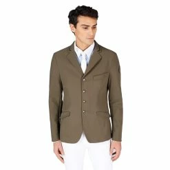 Vestrum Men's Phoenix Show Coat -Farm House Tack Sales Shop 22M2005 65002 62191 Vestrum Phoenix Show.Jacket Olive.Black 01