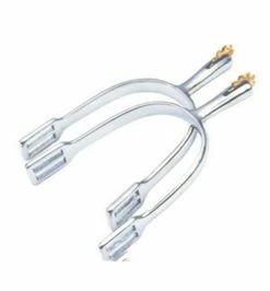 Prince Of Wales Spurs With Brass Rowel