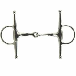 Coronet Full Cheek Slow Twist Stainless Steel Eggbutt Bit