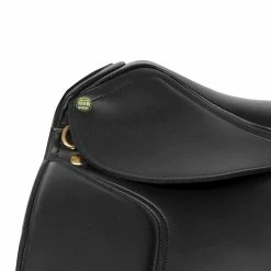 HDR Vegan-X Dressage Saddle -Farm House Tack Sales Shop 24173 JPC Vegan.X.Dressage.Saddle Black Pommel