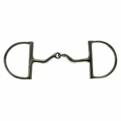 Coronet Large Dee Bent Mouth Snaffle Bit