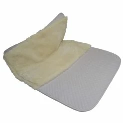 ThinLine Woven Wool Square Dressage Saddle Pad -Farm House Tack Sales Shop 3330 White inner