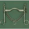 AlBaCon German Silver Weymouth Wide Port Bit W-Chain 17MM Mouth