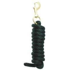 Roma Continental Lead Rope -Farm House Tack Sales Shop 463951 WB Continental.Lead Dark.Green