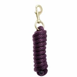Roma Continental Lead Rope -Farm House Tack Sales Shop 463958 WB Continental.Lead Purple