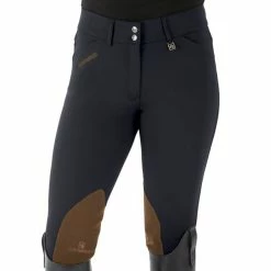 Romfh Ladies Sarafina Euro Seat Knee Patch Breeches -Farm House Tack Sales Shop 468455 ERS Romfh.Ladies.Sarafina.Euro .Seat .KneePatch.Breech Classic.Greystoke