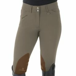 Romfh Ladies Sarafina Euro Seat Knee Patch Breeches -Farm House Tack Sales Shop 468455 ERS Romfh.Ladies.Sarafina.Euro .Seat .KneePatch.Breech Classic.Walnut