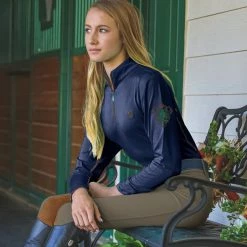 Romfh Ladies Sarafina Euro Seat Knee Patch Breeches -Farm House Tack Sales Shop 468455 ERS Romfh.Ladies.Sarafina.Euro .Seat .KneePatch.Breech Lifestyle2
