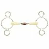 Happy Mouth Copper Roller Mouth 2-Ring Pessoa Gag Bit