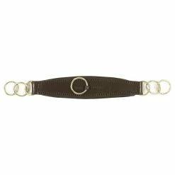Camelot Contour Padded Curb Chain -Farm House Tack Sales Shop 470208 ERS.Contour.Padded.Curb .Chain Brown