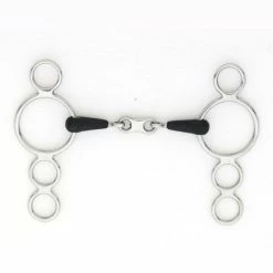 Centaur Eco Pure 3-Ring Gag French Bit