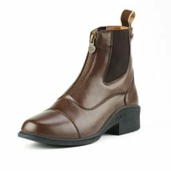 Ovation Child's Quantum Zip Paddock Boot -Farm House Tack Sales Shop 470804 ERS Quantum.Zip.Paddock.Childs.Ovation Brown